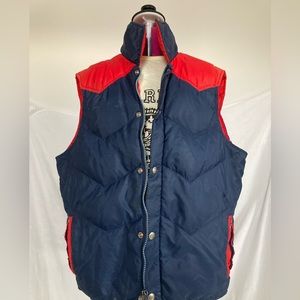 Vintage Retro Woolrich insulated vest 70s 80s
